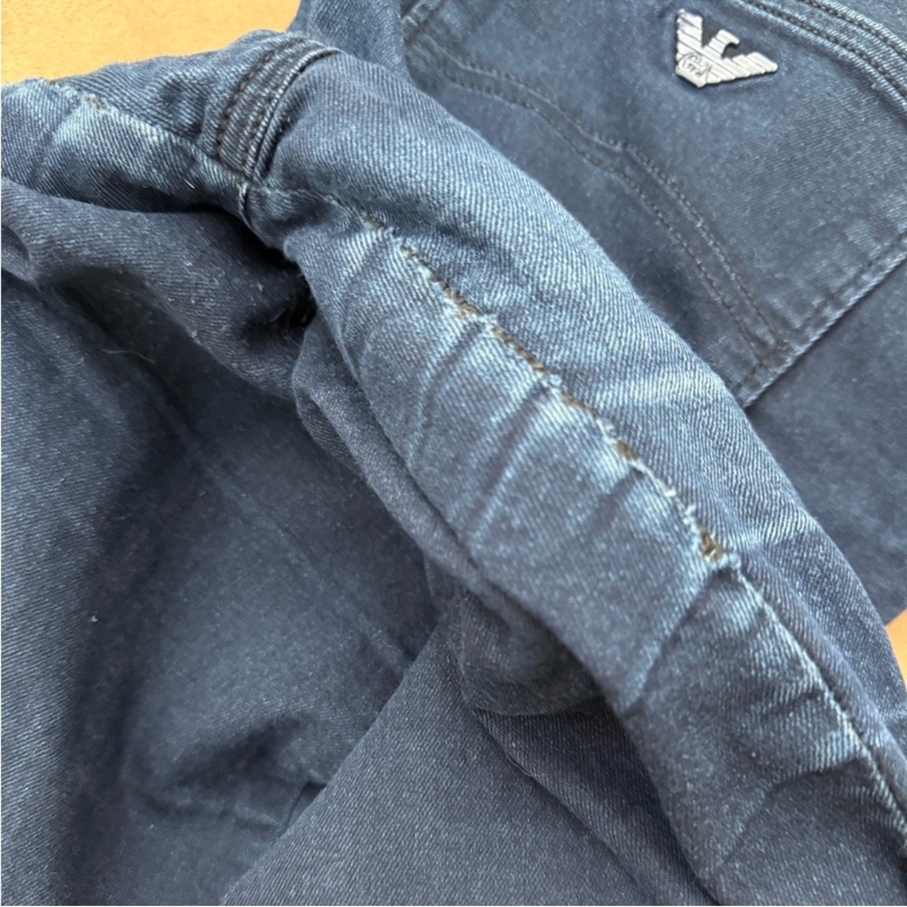 Armani Jeans AJ Dahlia Women’s Dark Blue Skinny Denim - Picture 6 of 7